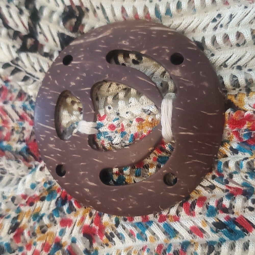 Paradise Woven Herringbone Pattern Asymmetrical H… - image 4